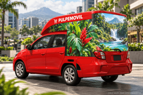 PulpeMovil concept, three-quarter rear view